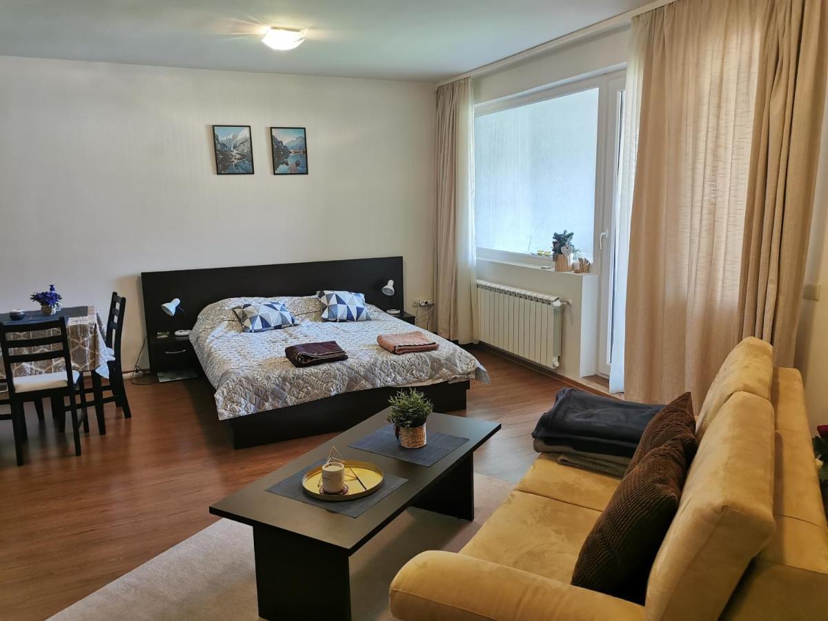 Sunny Studio Apartment - Few Steps From Gondola Bansko Dış mekan fotoğraf